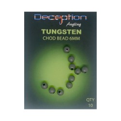 Гумени мъниста DECEPTION TUNGSTEN CHOD BEAD 6MM 10бр. Гумени мъниста DECEPTION TUNGSTEN CHOD BEAD 6MM 10бр.