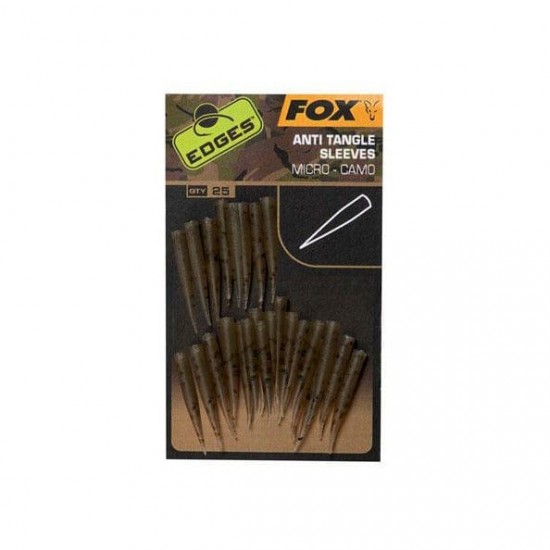 Противооплитащ шлаух FOX Edges Camo Micro Anti Tangle Sleeves 25 бр.