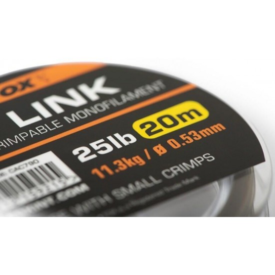 Монофилно влакно за монтажи FOX EDGES Link Trans Khaki Mono 20m