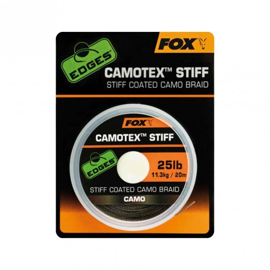 Плетено влакно с покритие FOX Edges Camotex STIFF Плетено влакно с покритие FOX Edges Camotex STIFF