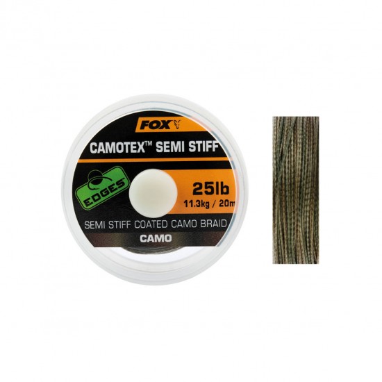 Плетено влакно с покритие FOX Edges Camotex STIFF Плетено влакно с покритие FOX Edges Camotex STIFF