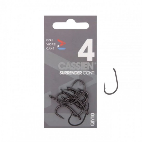 Куки OMC CASSIEN SURRENDER CONTI BOILIE Micro Barbed, 10 броя Куки OMC CASSIEN SURRENDER CONTI BOILIE Micro Barbed, 10 броя