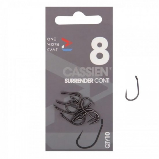 Куки OMC CASSIEN SURRENDER CONTI BOILIE Micro Barbed, 10 броя Куки OMC CASSIEN SURRENDER CONTI BOILIE Micro Barbed, 10 броя