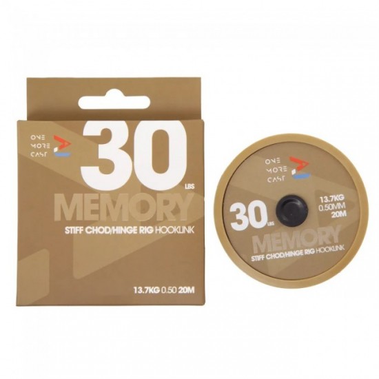 Монофилно влакно за повод OMC MEMORY STIFF CHOD/HINGE RIG HOOKLINK: Chod/Hinge Super Stiff, 20m Монофилно влакно за повод OMC MEMORY STIFF CHOD/HINGE RIG HOOKLINK: Chod/Hinge Super Stiff, 20m