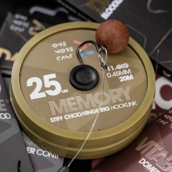 Монофилно влакно за повод OMC MEMORY STIFF CHOD/HINGE RIG HOOKLINK: Chod/Hinge Super Stiff, 20m Монофилно влакно за повод OMC MEMORY STIFF CHOD/HINGE RIG HOOKLINK: Chod/Hinge Super Stiff, 20m