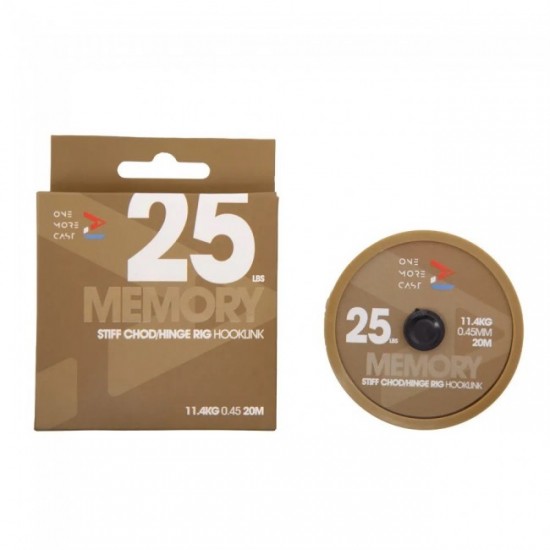 Монофилно влакно за повод OMC MEMORY STIFF CHOD/HINGE RIG HOOKLINK: Chod/Hinge Super Stiff, 20m Монофилно влакно за повод OMC MEMORY STIFF CHOD/HINGE RIG HOOKLINK: Chod/Hinge Super Stiff, 20m
