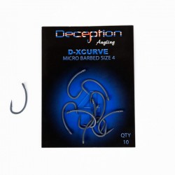 Куки DECEPTION D-XCURVE Micro Barbed Куки DECEPTION D-XCURVE Micro Barbed