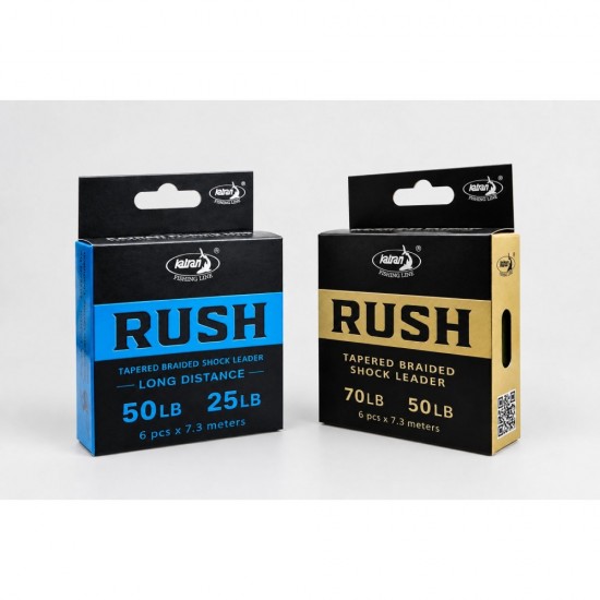 Конусен плетен шок лидер KATRAN RUSH – 6x7.3 m Конусен плетен шок лидер KATRAN RUSH – 6x7.3 m
