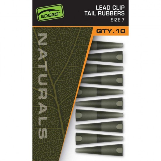 Шлаух за клипс Fox Edges Naturals Lead Clip Tail Rubbers – Размер 7 Шлаух за клипс Fox Edges Naturals Lead Clip Tail Rubbers – Размер 7