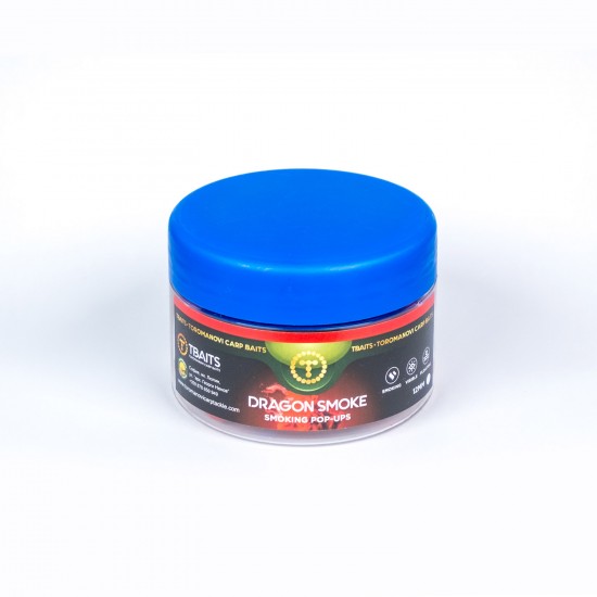 Пушещи плуващи топчета T-BAITS DRAGON SMOKE Smoking Pop Up 12mm Пушещи плуващи топчета T-BAITS DRAGON SMOKE Smoking Pop Up 12mm