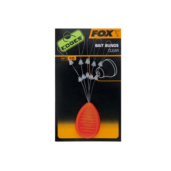 Стопер Fox EDGES Bait Bungs Clear Стопер Fox EDGES Bait Bungs Clear