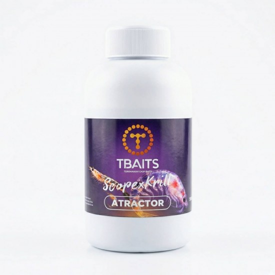Атрактор T-BAITS SCOPEX KRILL Atractor 300 ml Атрактор T-BAITS SCOPEX KRILL Atractor 300 ml