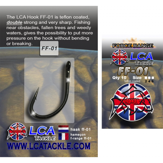 Куки LCA Force Range FF-01, 10 броя Куки LCA Force Range FF-01, 10 броя