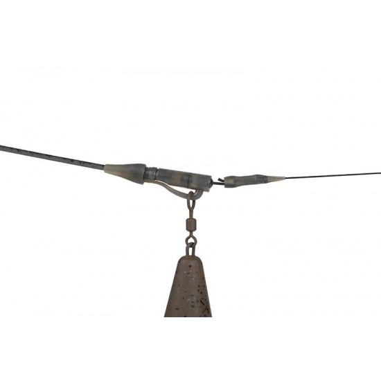 Готови Утежнени Монтажи FOX Edges Tungsten Tubing Lead Clip Ready Rig Готови Утежнени Монтажи FOX Edges Tungsten Tubing Lead Clip Ready Rig