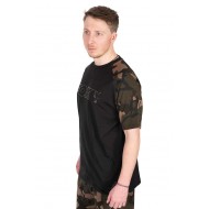 Тениска FOX BLACK/CAMO OUTLINE T-SHIRT Тениска FOX BLACK/CAMO OUTLINE T-SHIRT