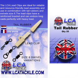 Шлаух за клипс LCA Tailrubber Transparent Brown, 20 броя Шлаух за клипс LCA Tailrubber Transparent Brown, 20 броя