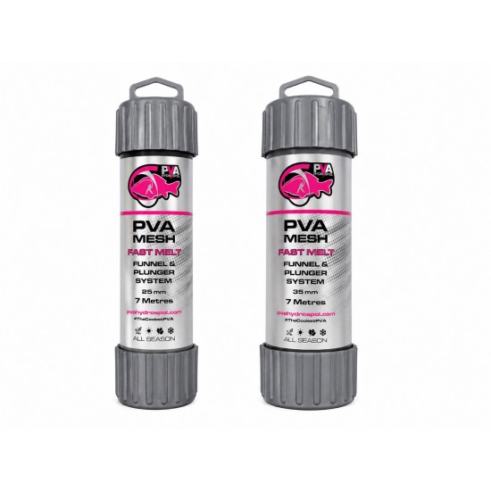 ПВА система PVA HYDROSPOL FAST MELT 25mm или 35mm, 7m ПВА система PVA HYDROSPOL FAST MELT 25mm или 35mm, 7m