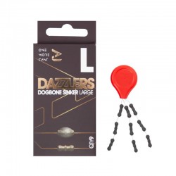 Волфрамови тежести OMC DAZZLERS DOG BONE SINKERS, 9 броя