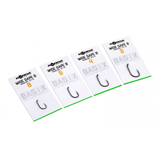 Куки KORDA Basix Wide Gape Hooks Куки KORDA Basix Wide Gape Hooks