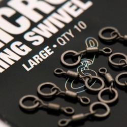 Микро вирбел KORDA Micro Rig Ring Swivels - Medium