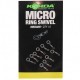 Микро вирбел KORDA Micro Rig Ring Swivels - Medium Микро вирбел KORDA Micro Rig Ring Swivels - Medium